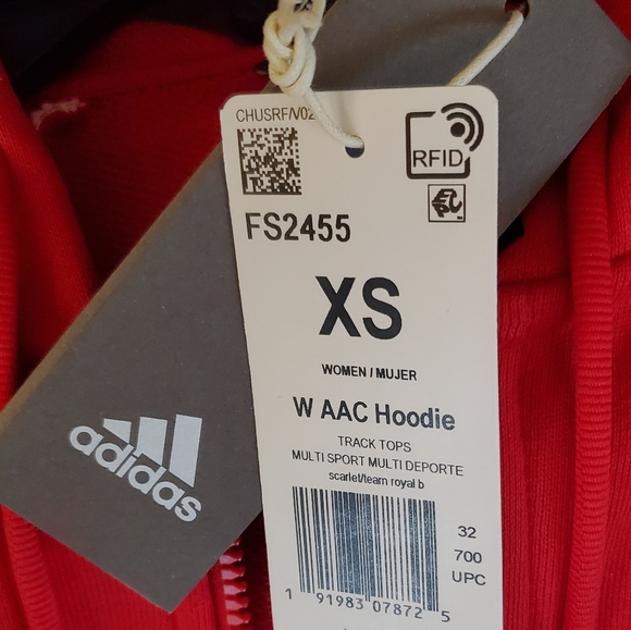 ❤💙FINAL PRICE❤💙Adidas Colorblock full zip hoodie - Picture 14 of 16
